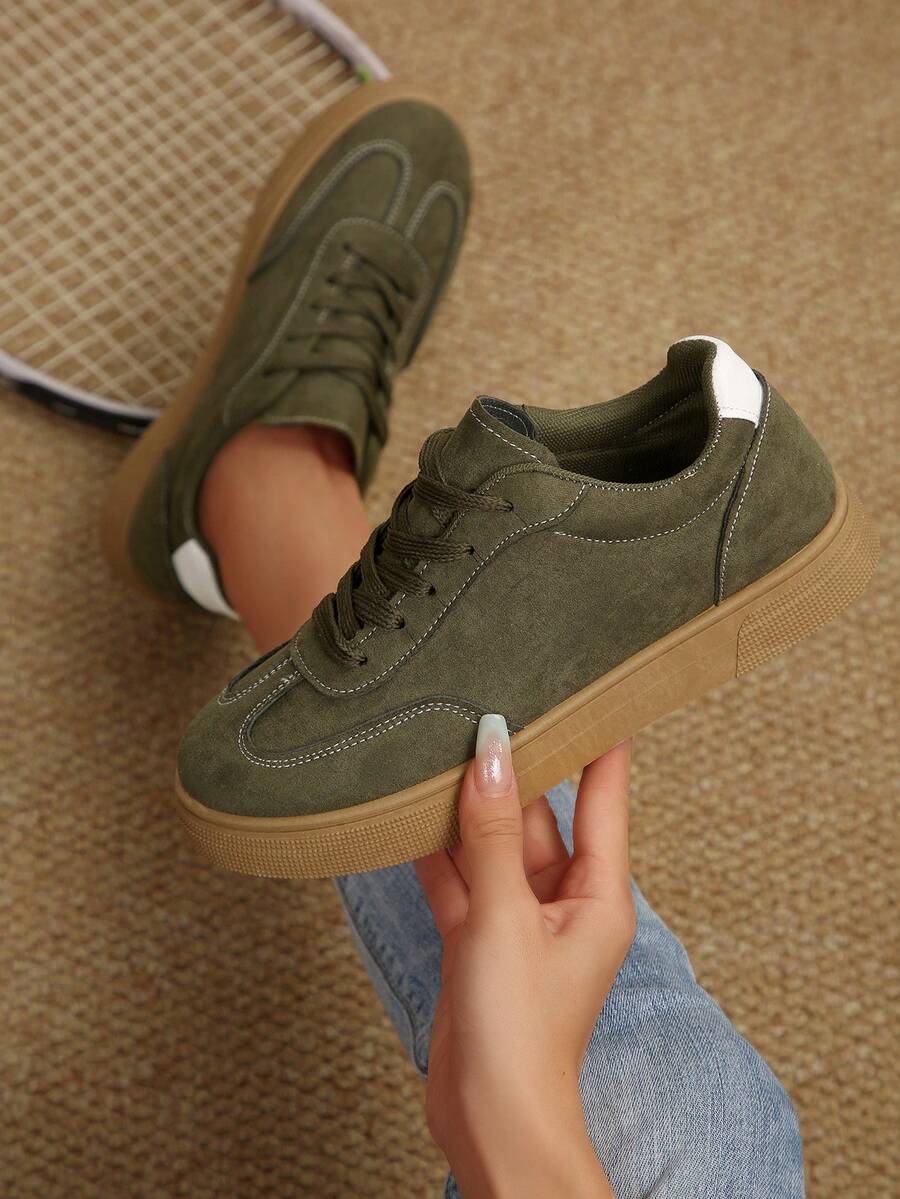 Marlow Court Vintage Suède Casual Sneakers