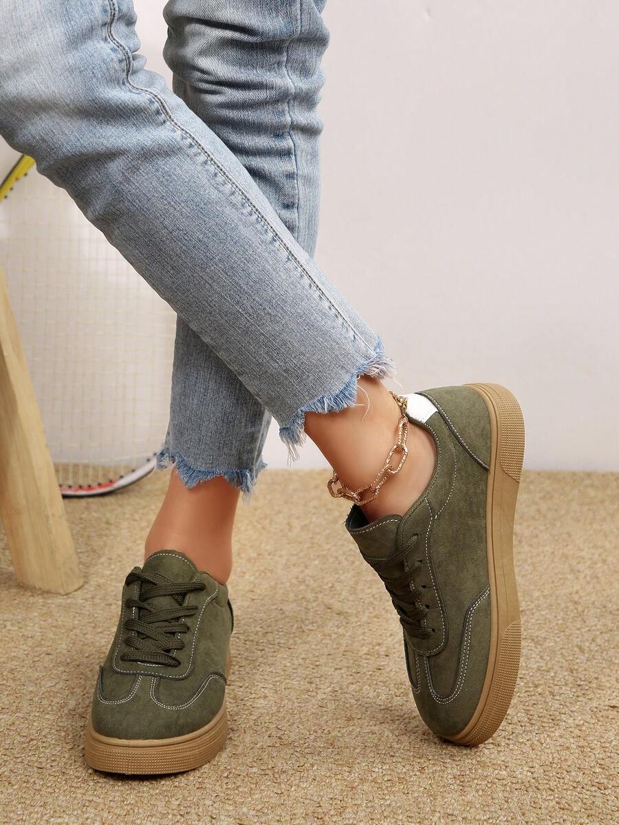 Marlow Court Vintage Suède Casual Sneakers