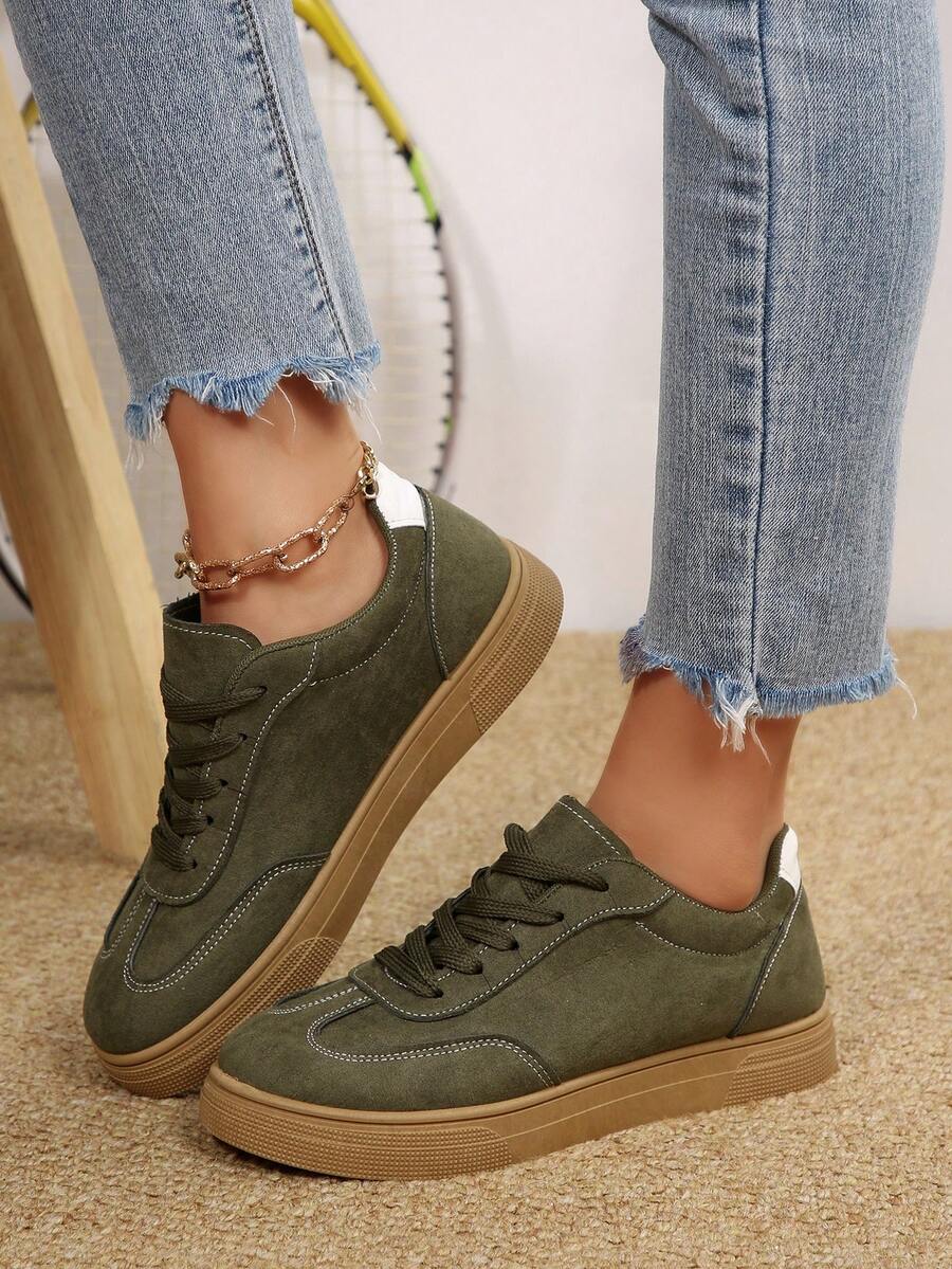 Marlow Court Vintage Suède Casual Sneakers