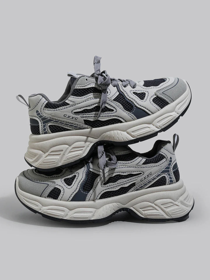 Soft Wedge Sneakers met Hakverhoging