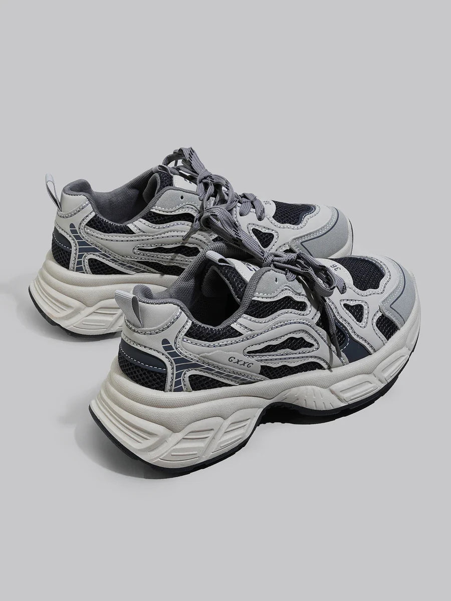 Soft Wedge Sneakers met Hakverhoging