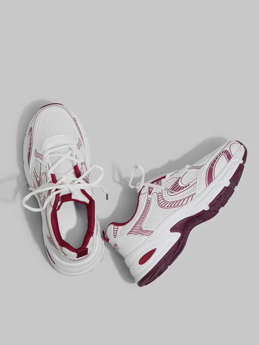 Soft Wedge Sneakers met Hakverhoging