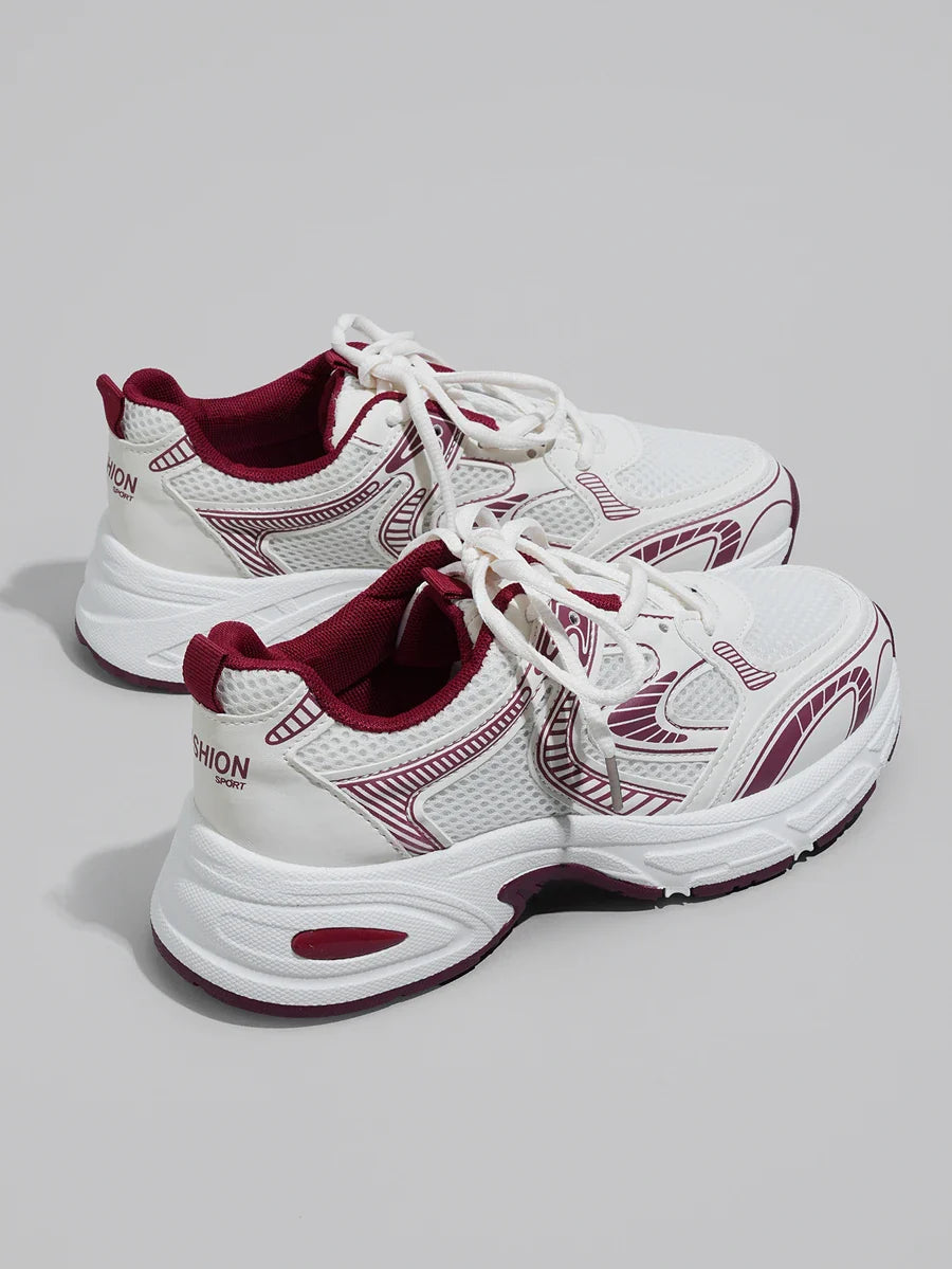 Soft Wedge Sneakers met Hakverhoging