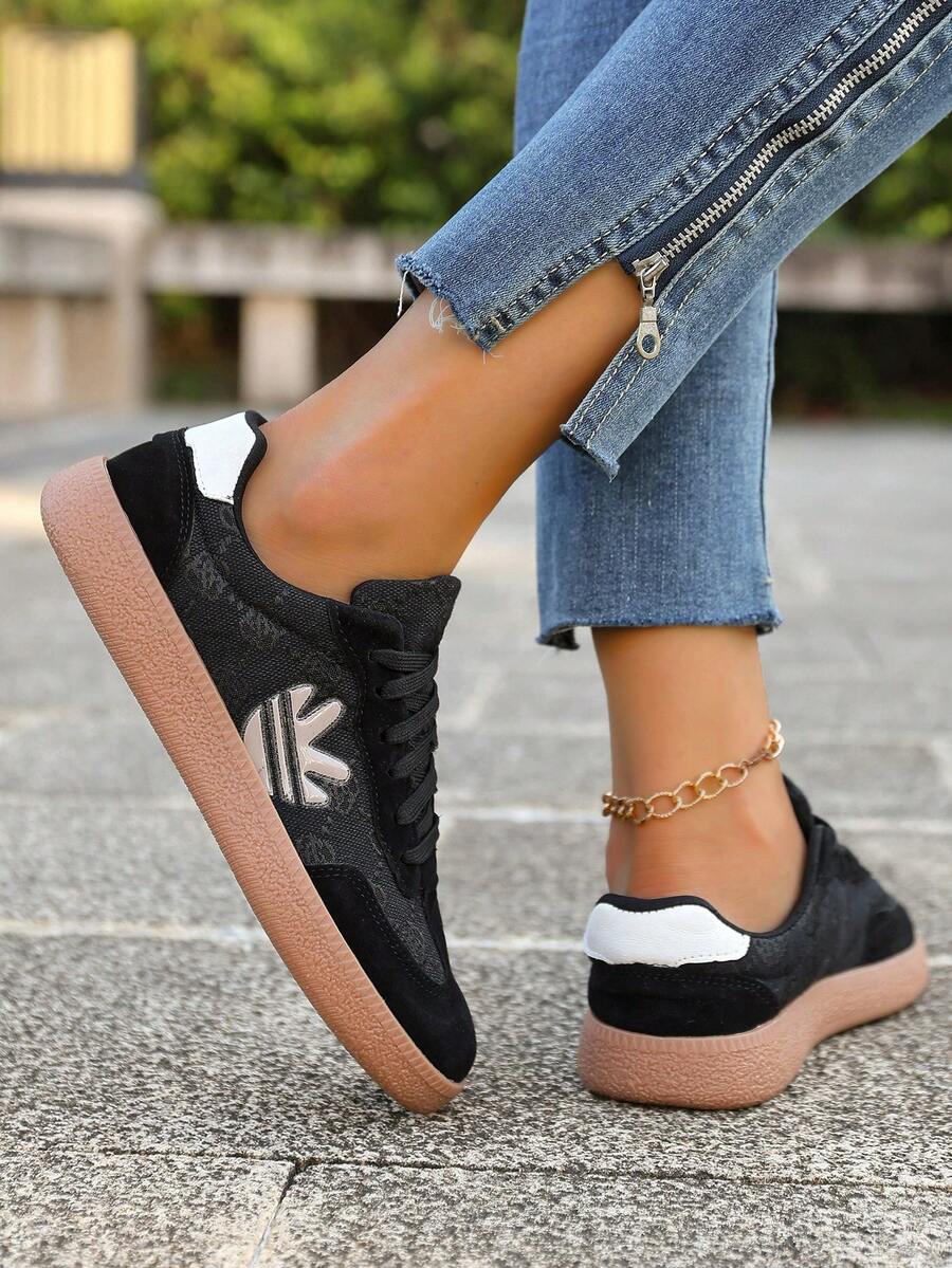 Mercer Court Black Gum Sneakers