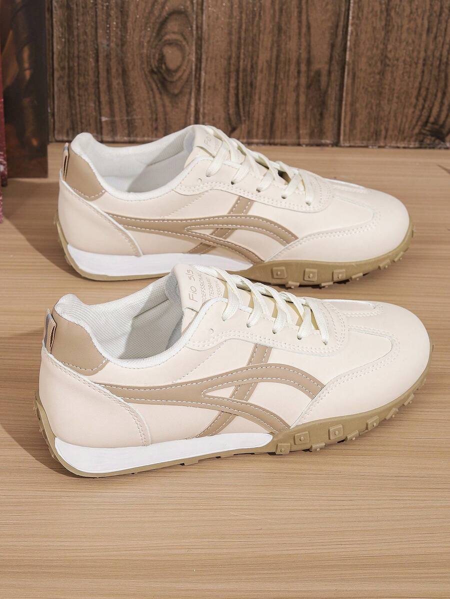 Riverton Court Retro Stripe Gum Sneakers