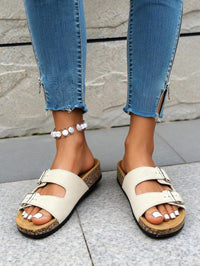 Lunara Coast – Kurken Sandalen met Dubbele Gesp