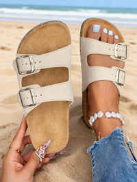 Lunara Coast – Kurken Sandalen met Dubbele Gesp