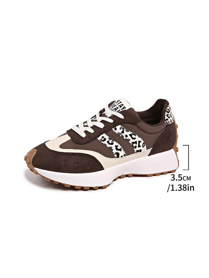 Sneakers met dikke zolen