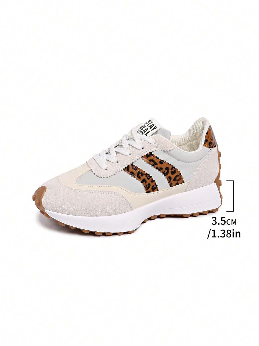 Sneakers met dikke zolen