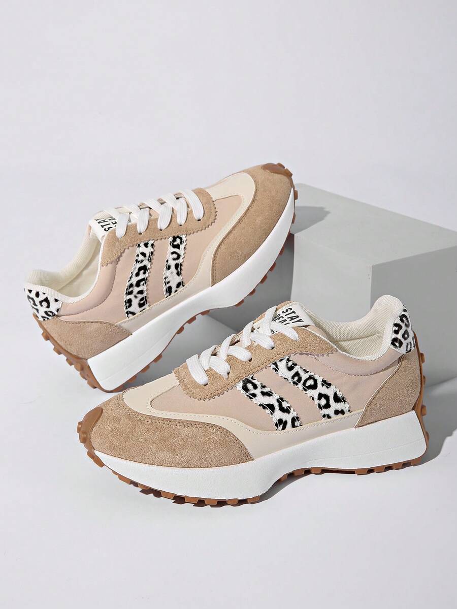 Sneakers met dikke zolen