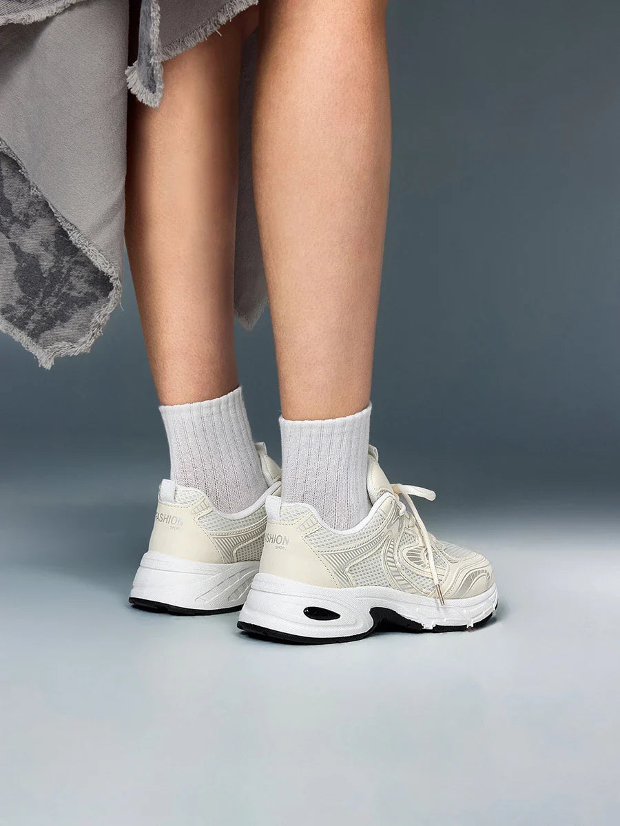 Soft Wedge Sneakers met Hakverhoging