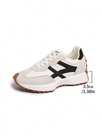 Sneakers met dikke zolen