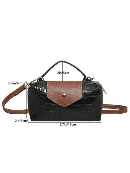 Women’s Mini Waterproof Nylon Contrast Bag