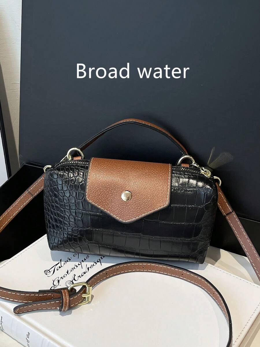 Women’s Mini Waterproof Nylon Contrast Bag