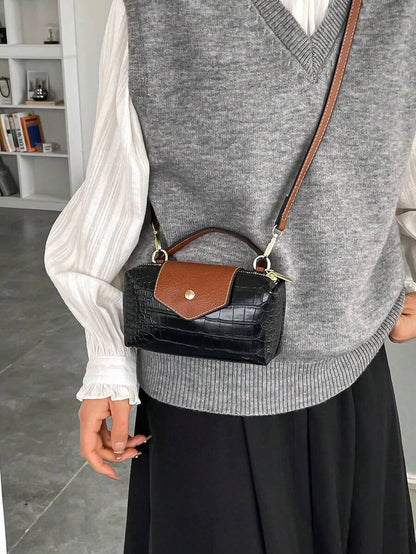 Women’s Mini Waterproof Nylon Contrast Bag