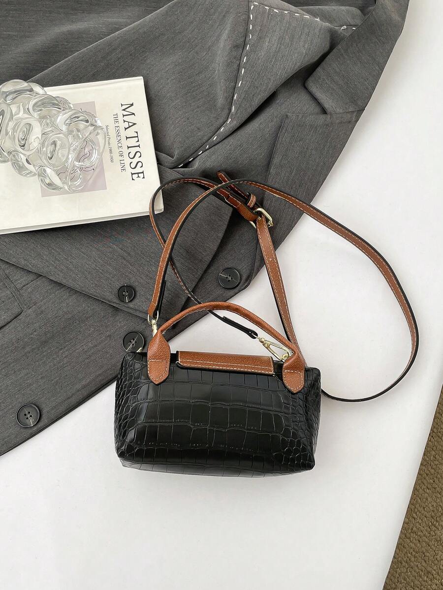 Women’s Mini Waterproof Nylon Contrast Bag