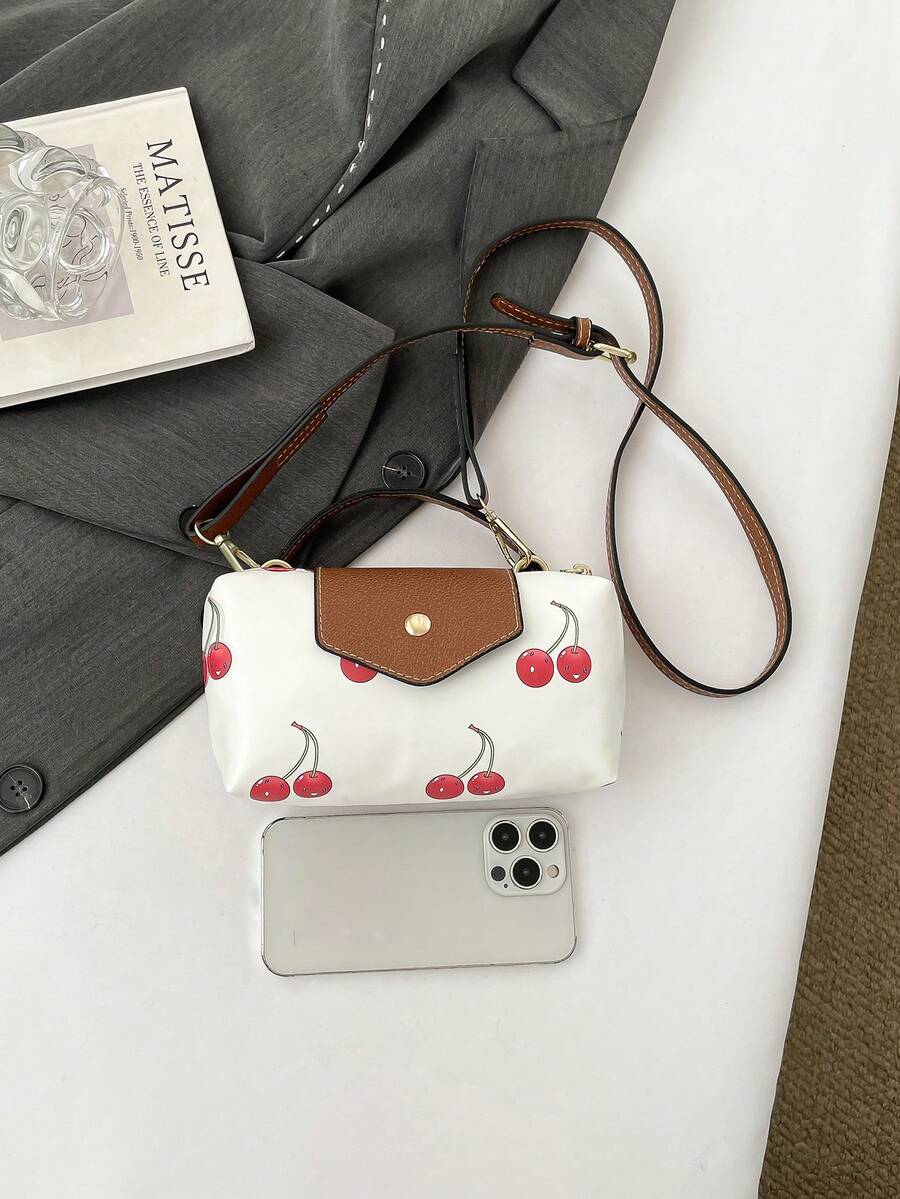 Women’s Mini Waterproof Nylon Contrast Bag