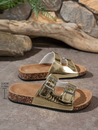 Lunara Coast – Kurken Sandalen met Dubbele Gesp
