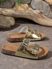 Lunara Coast – Kurken Sandalen met Dubbele Gesp