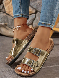 Lunara Coast – Kurken Sandalen met Dubbele Gesp