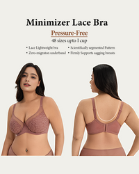 Minimizer BH met volledige bedekking en kant - Petal