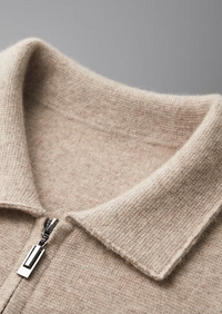 Luzern | Merino Vest met rits