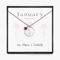 Geboortemaand hanger ketting