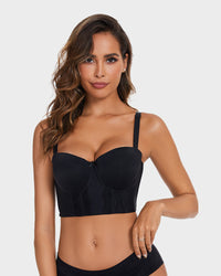 De Strapless Beha met Lage Rug