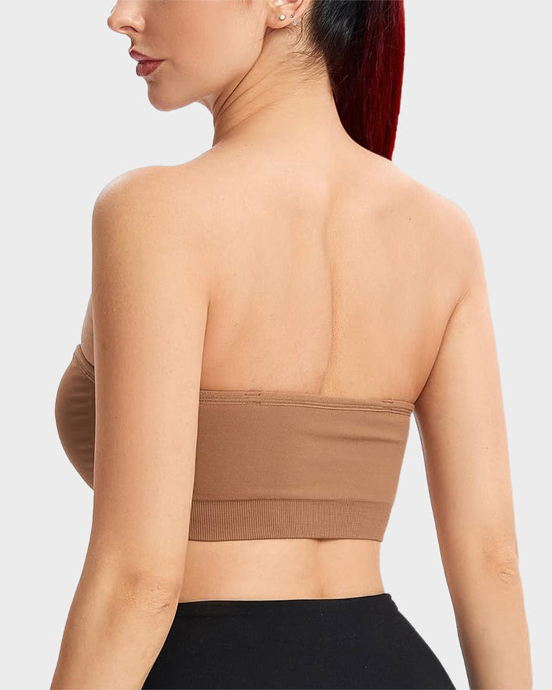 Antislip Bandeau Naadloze Draadloze Strapless Beha