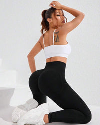 High Waist Corrigerende Legging met Push-up Effect
