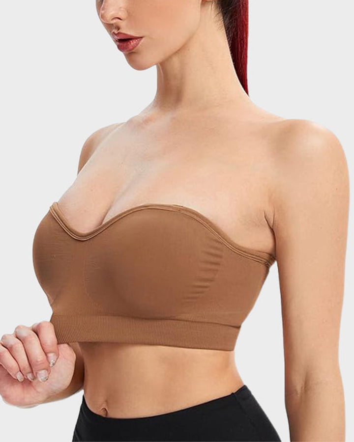 Antislip Bandeau Naadloze Draadloze Strapless Beha