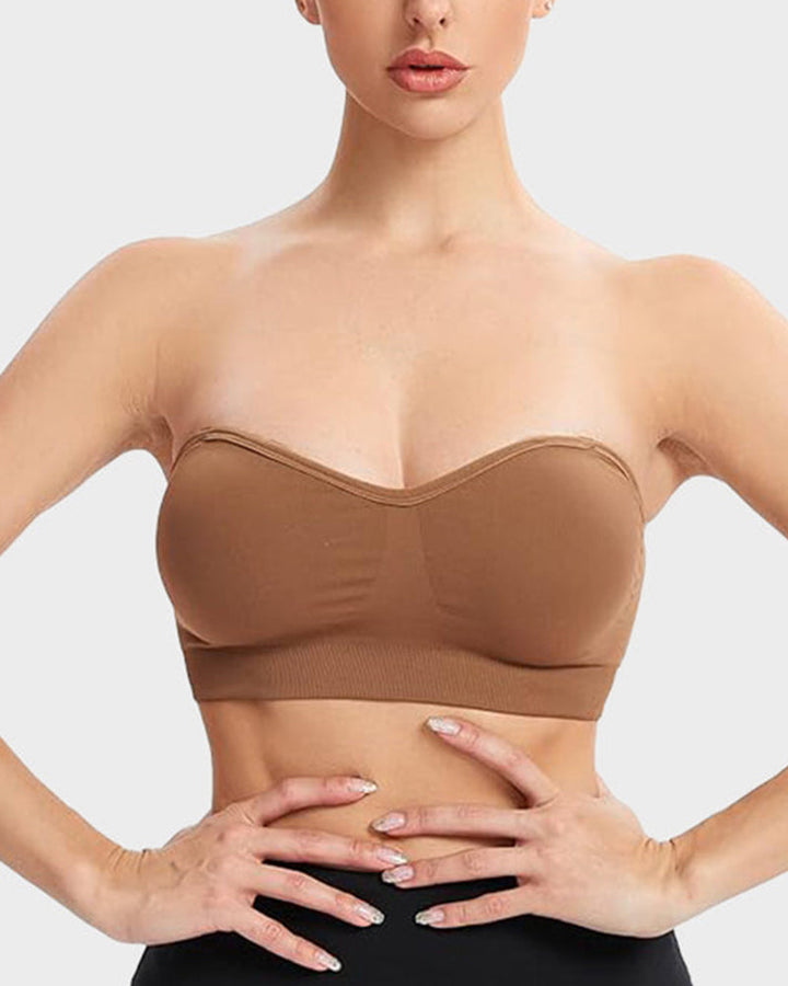 Antislip Bandeau Naadloze Draadloze Strapless Beha