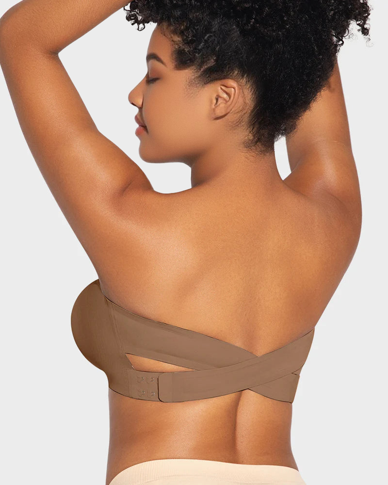 Antislip Crossover Zijhaak Bandeau BH