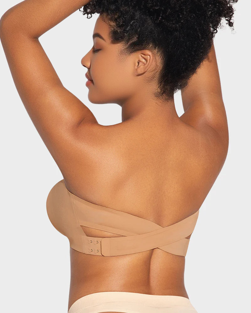 Antislip Crossover Zijhaak Bandeau BH