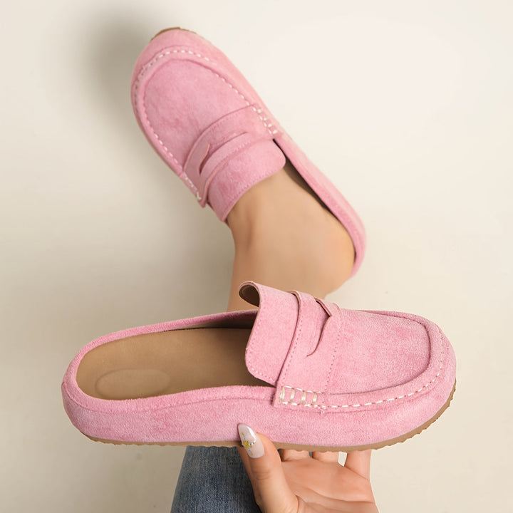 SoftStep Suede Muil Loafers