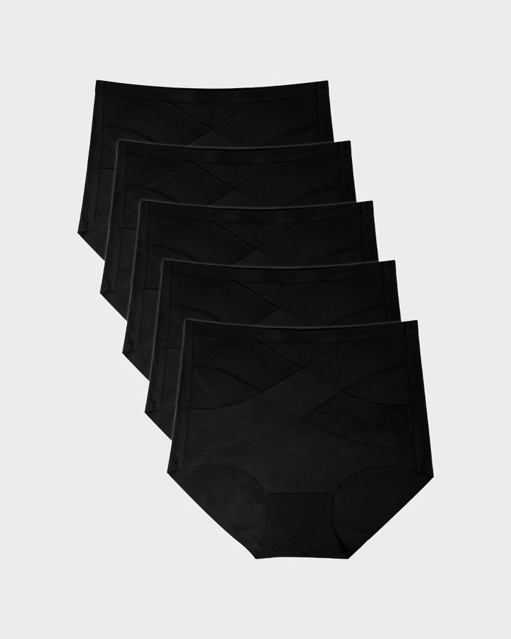 Naadloze High Waist Corrigerende Slips (5-pack)