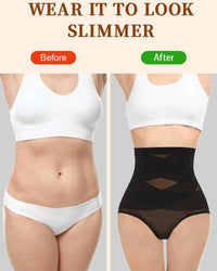 Rekbare Corrigerende slip met hoge taille voor Damesondergoed