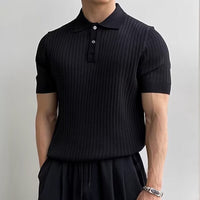 Arezzo Polo Shirt van geribd katoen
