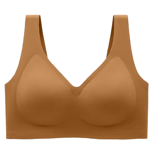 Naadloze Draadloze V-hals Jelly BH Tanktop