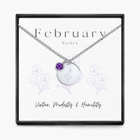 Geboortemaand hanger ketting