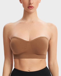 Antislip Bandeau Naadloze Draadloze Strapless Beha