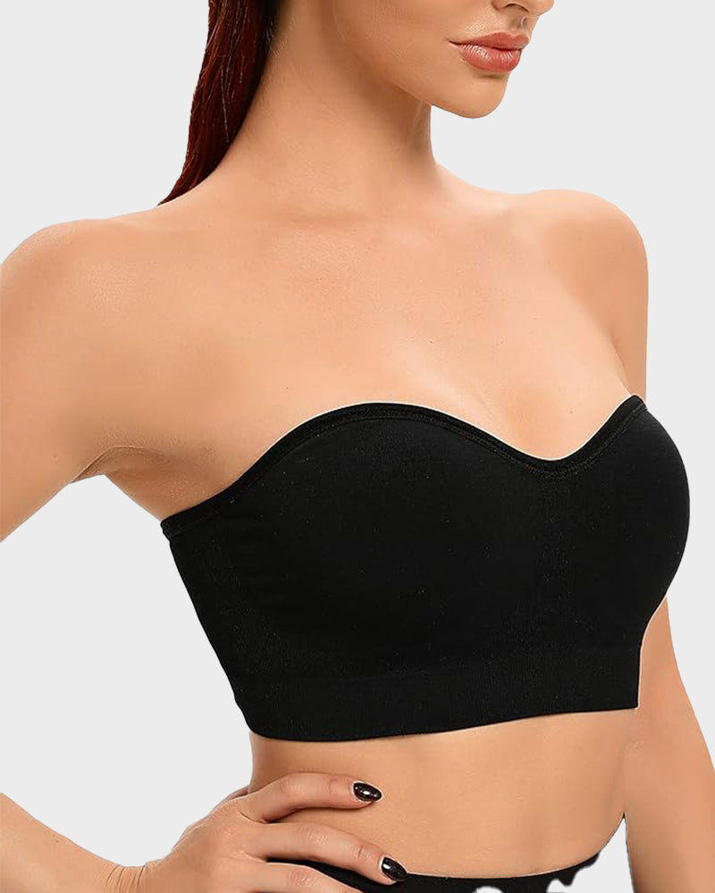 Antislip Bandeau Naadloze Draadloze Strapless Beha