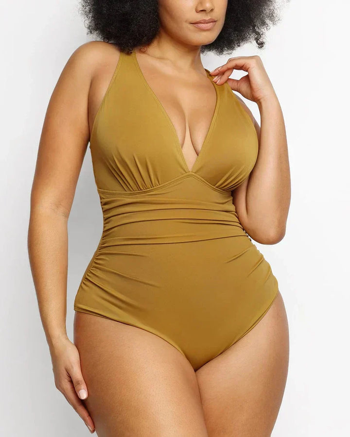 Smart Sculpt Badpak met buikcontrole voor dames