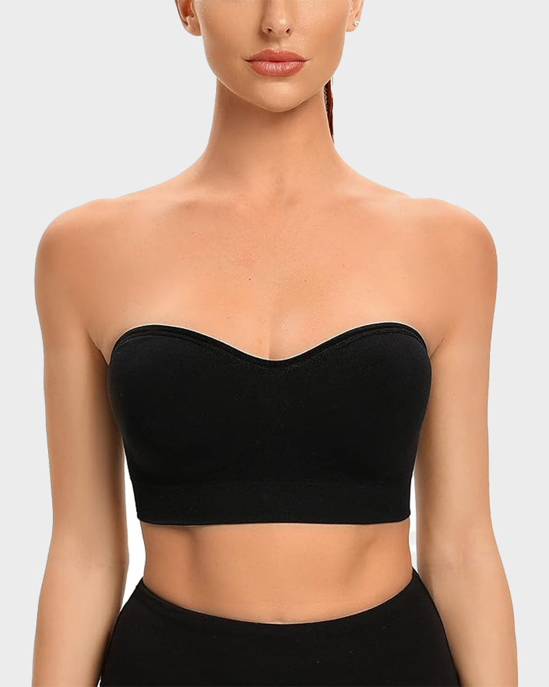 Antislip Bandeau Naadloze Draadloze Strapless Beha