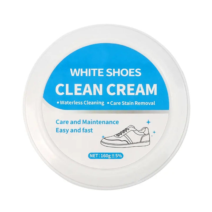 PureStep Witte Schoen Poets Crème