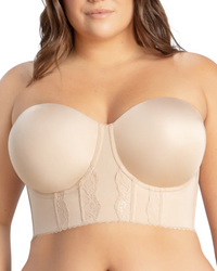 De Strapless Beha met Lage Rug