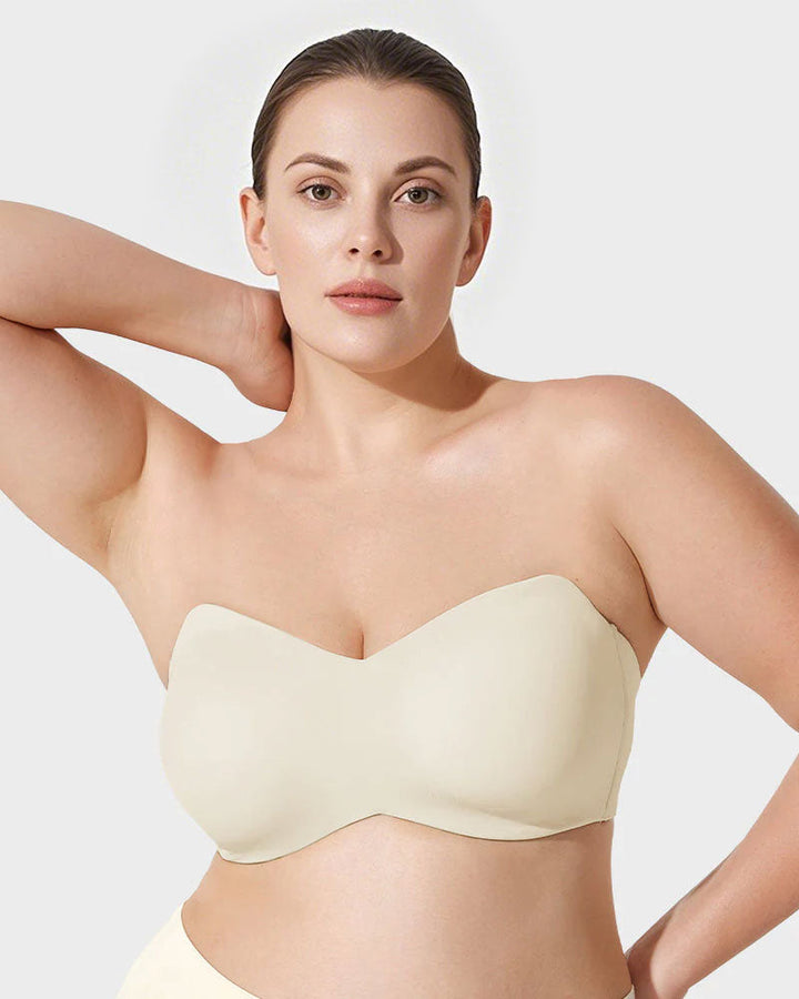Ondersteunende Antislip Bandeau Beha met Afneembare Bandjes