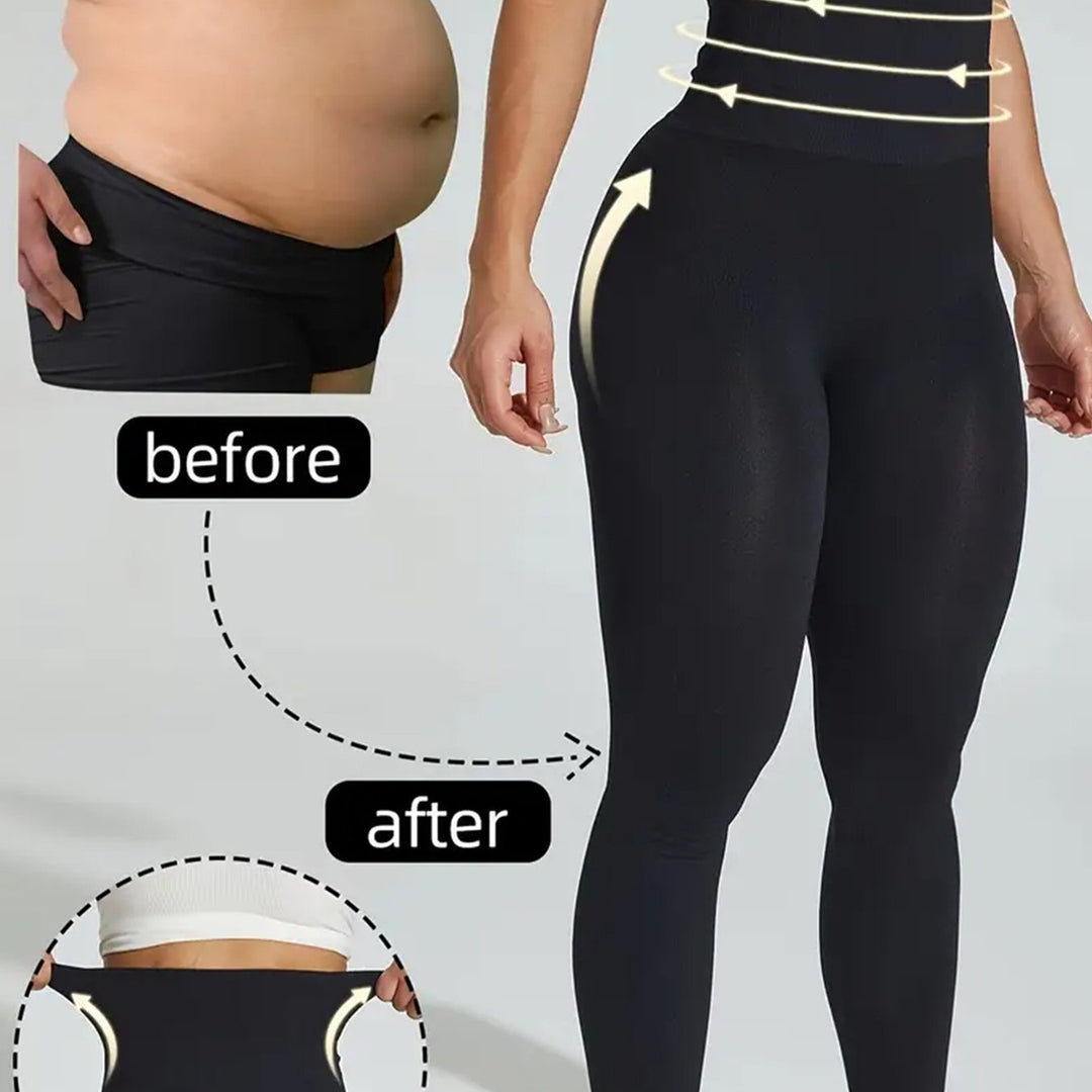 Contour Performance Leggings met Hoge Taille