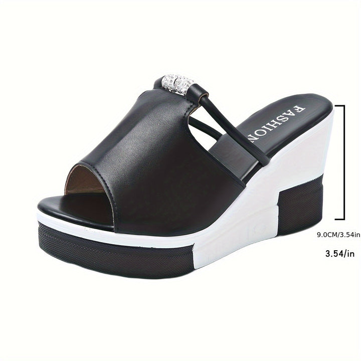 Elevate Wedge Teenslippers