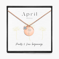 Geboortemaand hanger ketting